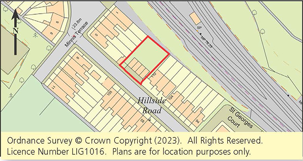 Lot: 53 - SITE WITH PERMISSION FOR THREE HOUSES -
